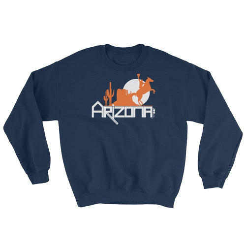 Arizona Cowboy Canyon Sweatshirt Sweatshirts Navy / 2XL designed by JOOLcity