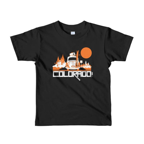 Colorado Ski Bug Toddler Short-Sleeve T-shirt T-Shirt Black / 6yrs designed by JOOLcity