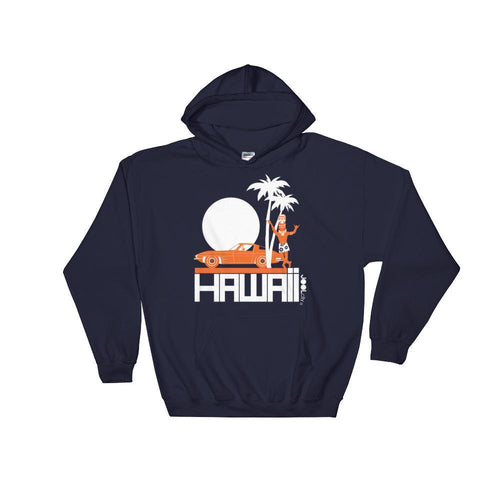Hawaii Tiki Guy Ride Hooded Sweatshirt