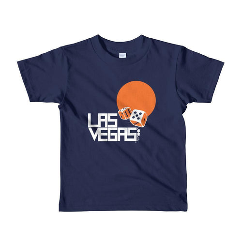 Las Vegas Dice Roll Toddler Short-Sleeve T-shirt T-Shirt Navy / 6yrs designed by JOOLcity