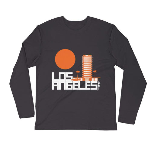 Los Angeles JOOLcity Tower Long Sleeve Men's T-Shirt T-Shirt 2XL designed by JOOLcity