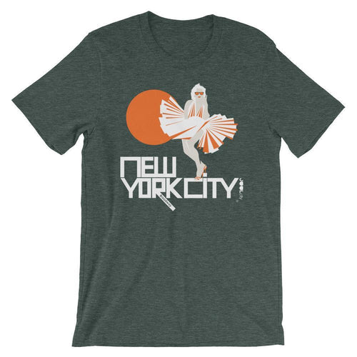 New York My Girl Short-Sleeve Men's  T-Shirt T-Shirt Heather Forest / 2XL designed by JOOLcity