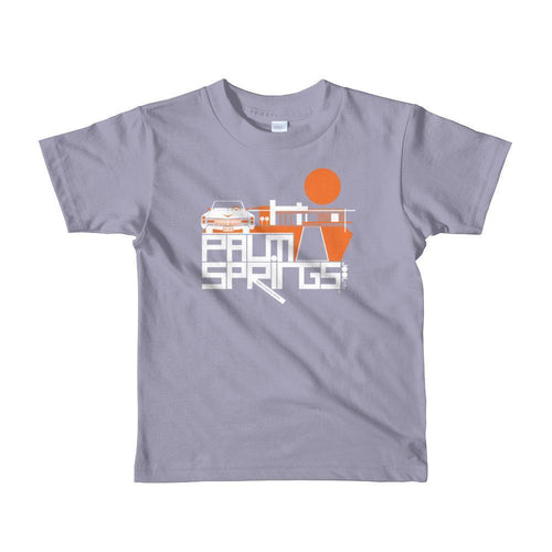Palm Springs Big Caddy Daddy Toddler Short Sleeve T-shirt T-Shirt Slate / 6yrs designed by JOOLcity