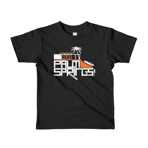 Palm Springs Hill House Toddler Short Sleeve T-shirt T-Shirt Black / 6yrs designed by JOOLcity