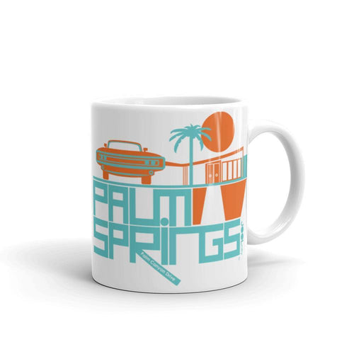 Palm Springs  Mod Car  Mug