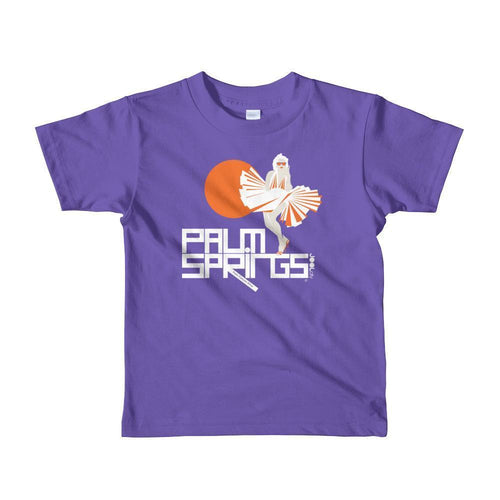 Palm Springs My Girl Toddler Short Sleeve T-shirt T-Shirt Purple / 6yrs designed by JOOLcity
