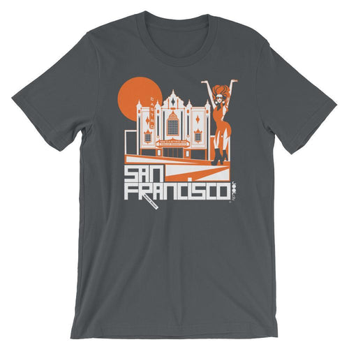 San Francisco Castro Diva Short-Sleeve Men's T-Shirt T-Shirt Asphalt / 2XL designed by JOOLcity