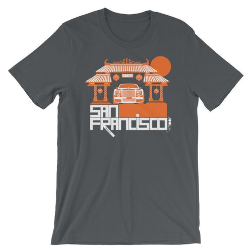 San Francisco Dragon Gate Short-Sleeve Men's T-Shirt T-Shirt Asphalt / 2XL designed by JOOLcity