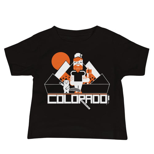 Colorado Lumber Jack Baby Jersey Short Sleeve Tee T-Shirts Black / 18-24m designed by JOOLcity