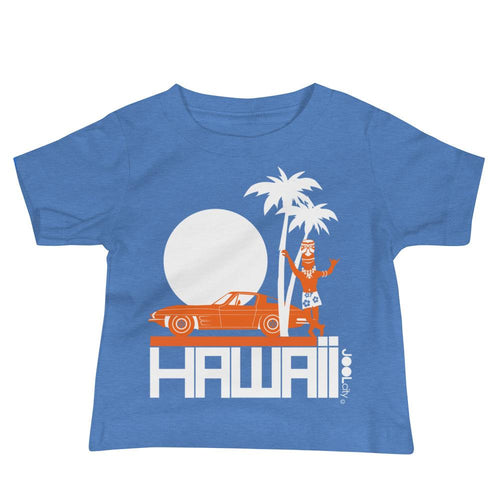 Hawii Tiki Guy Ride Baby Jersey Short Sleeve Tee T-Shirts Heather Columbia Blue / 18-24m designed by JOOLcity