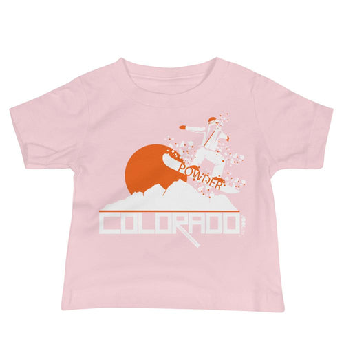 Colorado Shredding Baby Jersey Short Sleeve Tee T-Shirts Pink / 18-24m designed by JOOLcity