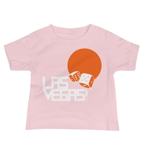 Las Vegas Dice Roll Baby Jersey Short Sleeve Tee T-Shirts Pink / 18-24m designed by JOOLcity