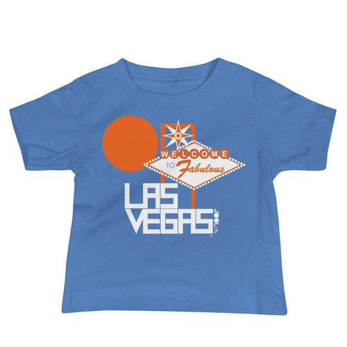 Las Vegas FABULOUS Baby Jersey Short Sleeve Tee T-Shirts Heather Columbia Blue / 18-24m designed by JOOLcity