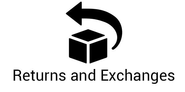 returns and exchanges button