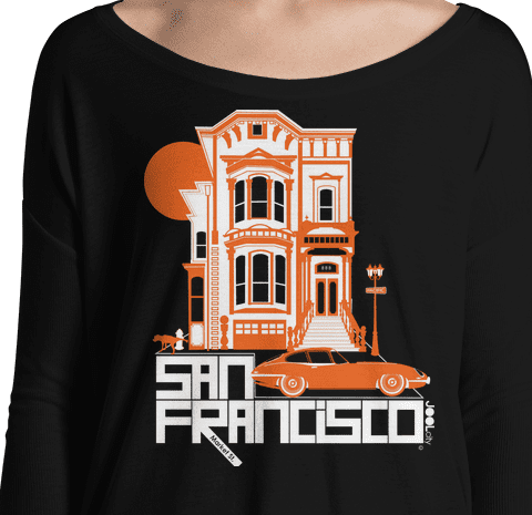 San Francisco Victorian Dream Ladies' Long Sleeve Tee
