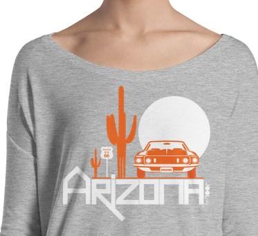 Arizona Cactus Cruise Ladies' Long Sleeve Tee Long Sleeve Shirts  designed by JOOLcity
