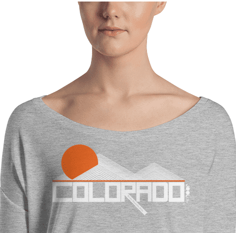 Colorado Mod-Mountain Ladies' Long Sleeve Tee