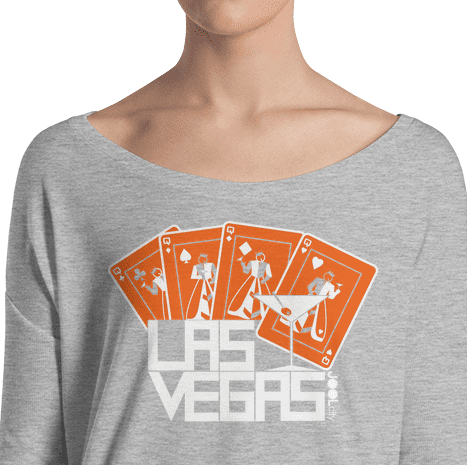 Las Vegas Card Shark Ladies' Long Sleeve Tee