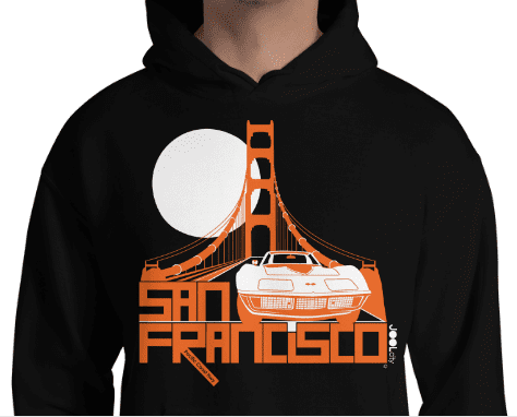 San Francisco Gate Away Hooded Sweatshirt
