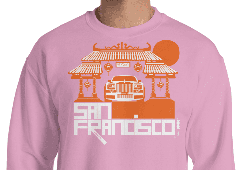San Francisco Dragon Gate Sweatshirt