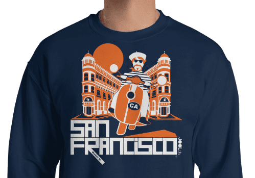 San Francisco Buddy Beatnik Sweatshirt