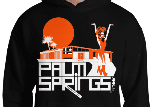 Palm Springs Glam Girl House Hooded Sweatshirt