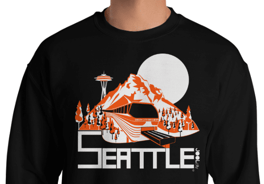 Seattle Mountain Monorail Sweatshirt