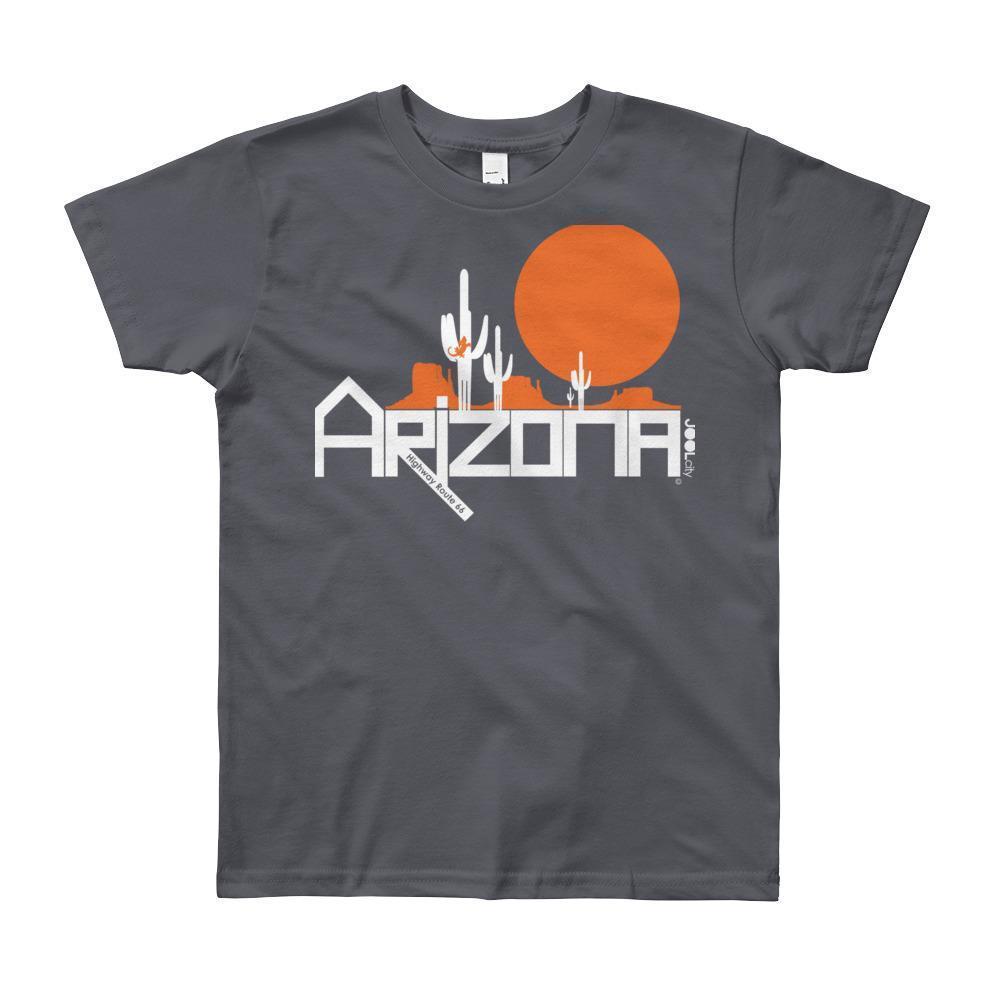 Arizona Cactus Crawlers Youth Short Sleeve T-Shirt T-Shirts Slate / 12yrs designed by JOOLcity