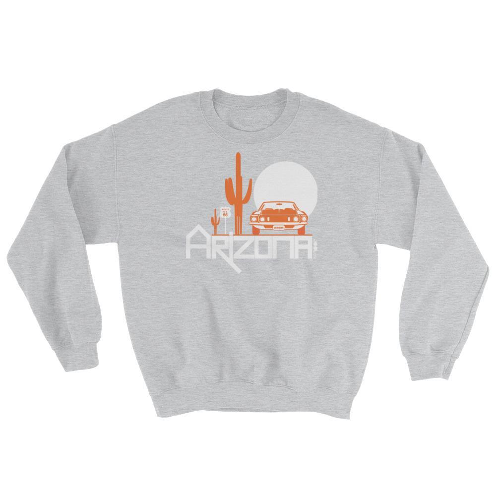 Arizona Cactus Cruise Sweatshirt Sweatshirts Sport Grey / 2XL designed by JOOLcity