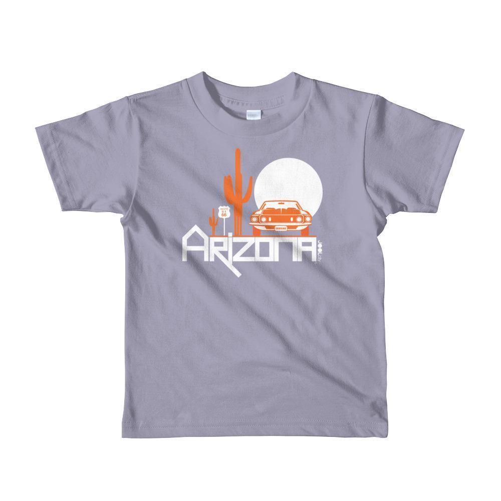 Arizona Cactus Cruise Toddler Short Sleeve T-shirt T-Shirts Slate / 6yrs designed by JOOLcity