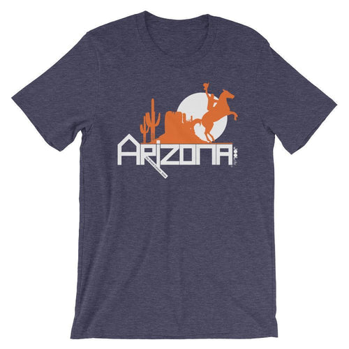 Arizona Cowboy Canyon Short-Sleeve Men's T-Shirt T-Shirts Heather Midnight Navy / 2XL designed by JOOLcity