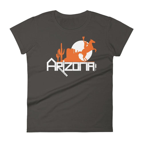 Arizona Cowboy Canyon Women's Short Sleeve T-shirt T-Shirts Smoke / 2XL designed by JOOLcity