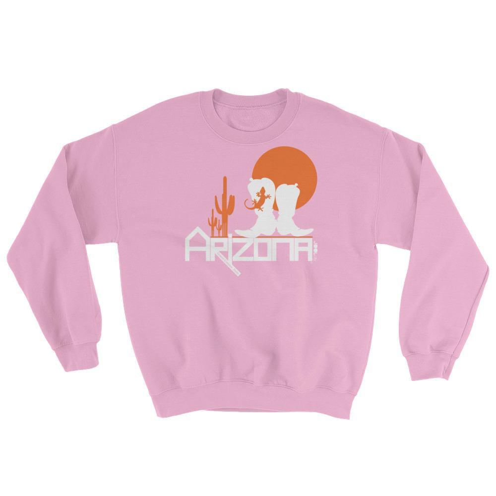 Arizona Desert Booties Sweatshirt Sweatshirts Light Pink / 2XL designed by JOOLcity