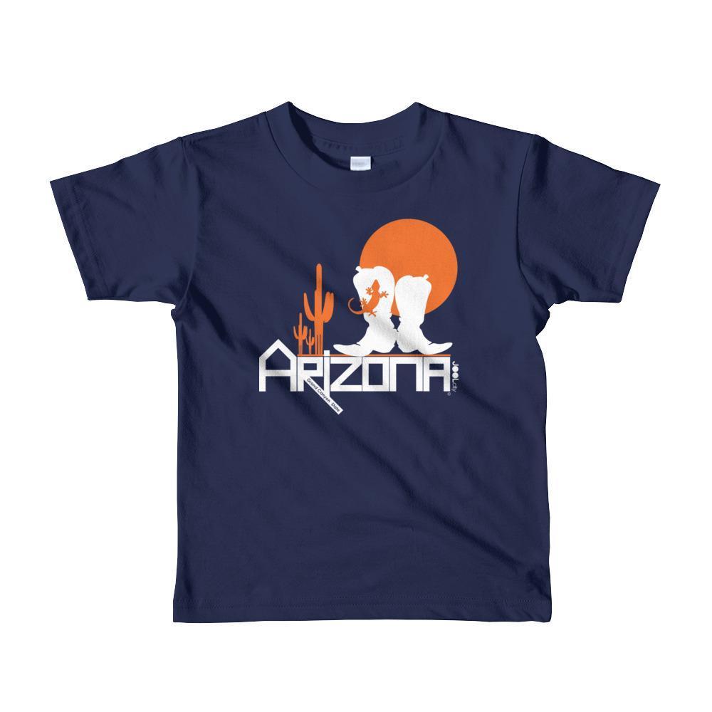 Arizona Desert Booties Toddler Short Sleeve T-shirt T-Shirts Navy / 6yrs designed by JOOLcity