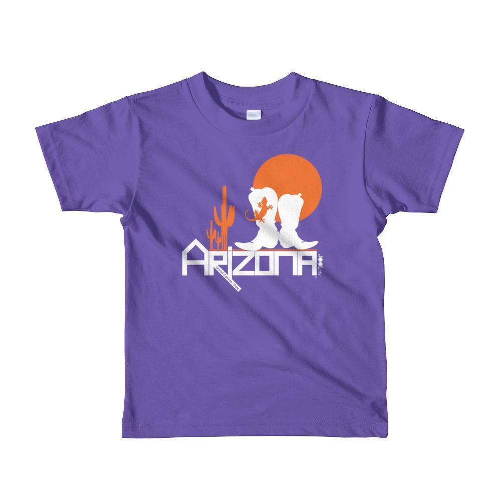 Arizona Desert Booties Toddler Short Sleeve T-shirt T-Shirts Purple / 6yrs designed by JOOLcity