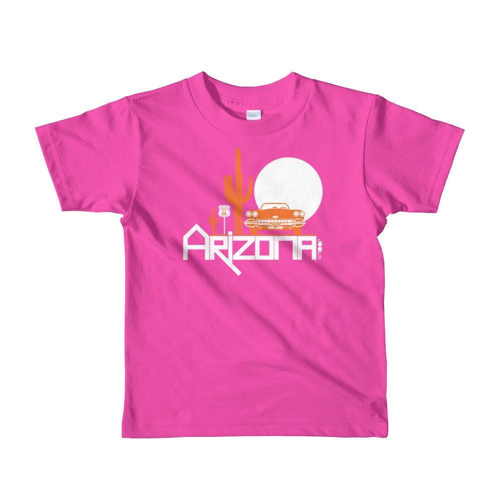 Arizona Desert Ride Short Sleeve Toddler T-shirt T-Shirt Fuchsia / 6yrs designed by JOOLcity