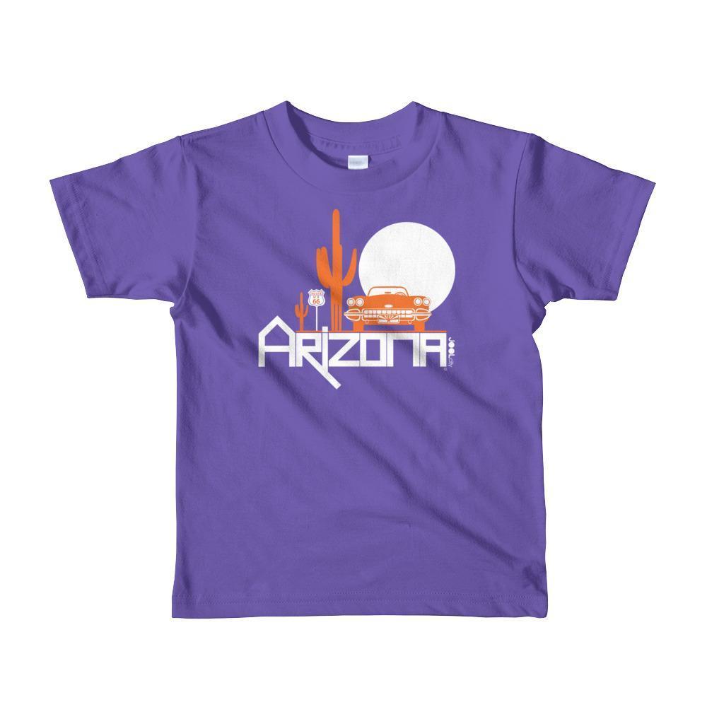 Arizona Desert Ride Short Sleeve Toddler T-shirt T-Shirt Purple / 6yrs designed by JOOLcity