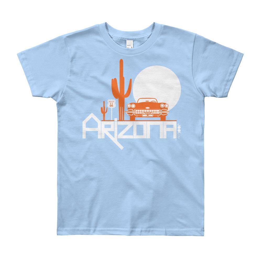 Arizona Desert Ride Youth Short Sleeve T-Shirt T-Shirt Baby Blue / 12yrs designed by JOOLcity