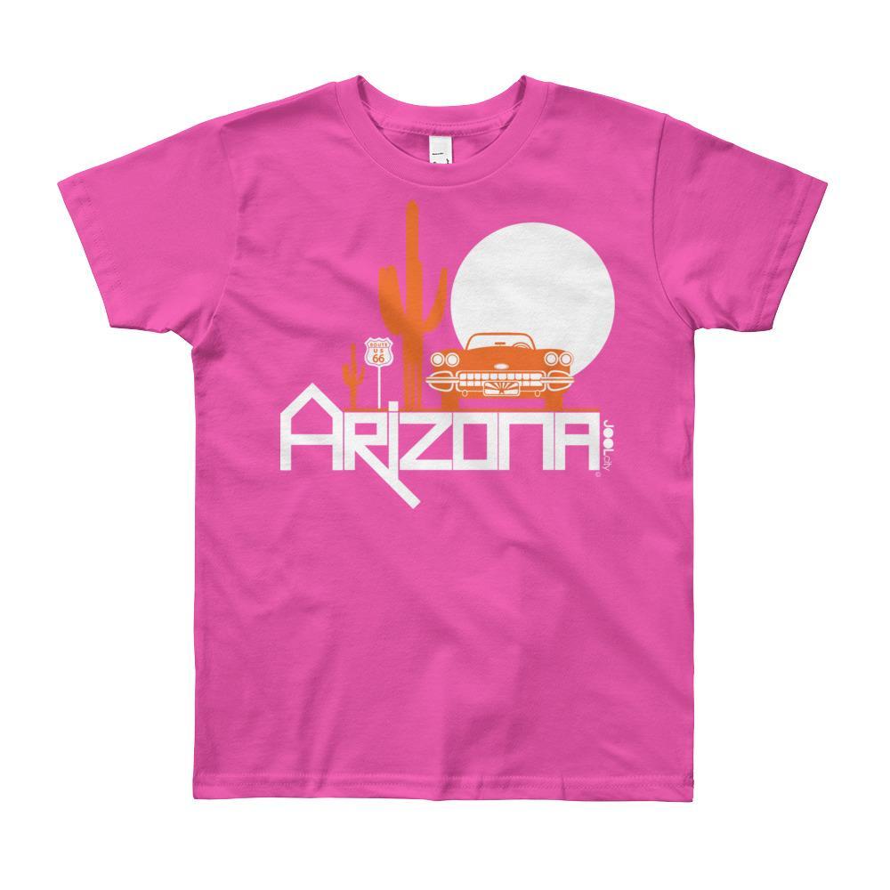 Arizona Desert Ride Youth Short Sleeve T-Shirt T-Shirt Fuchsia / 12yrs designed by JOOLcity