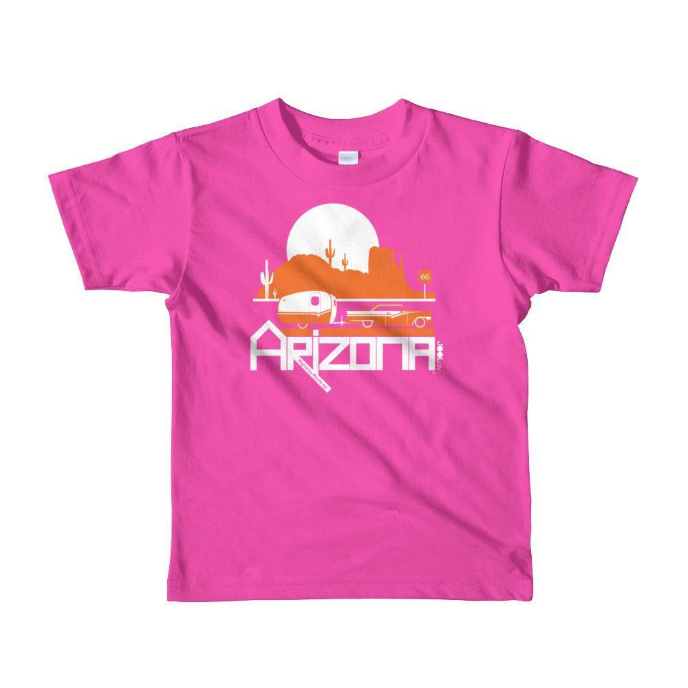 Arizona Retro Route Short Sleeve Toddler T-shirt T-Shirt Fuchsia / 6yrs designed by JOOLcity