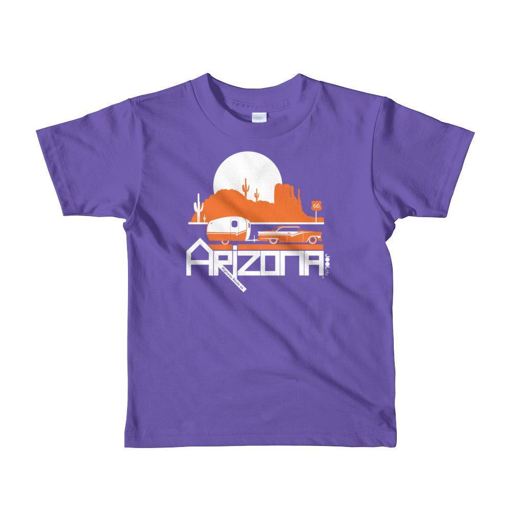 Arizona Retro Route Short Sleeve Toddler T-shirt T-Shirt Purple / 6yrs designed by JOOLcity