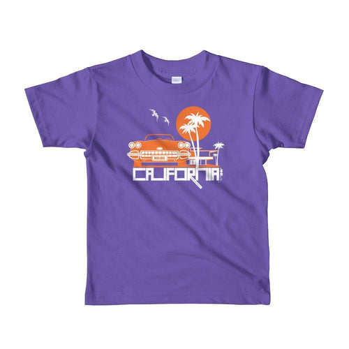 California Mid-Century Ride Short Sleeve Toddler T-shirt T-Shirt Purple / 6yrs designed by JOOLcity