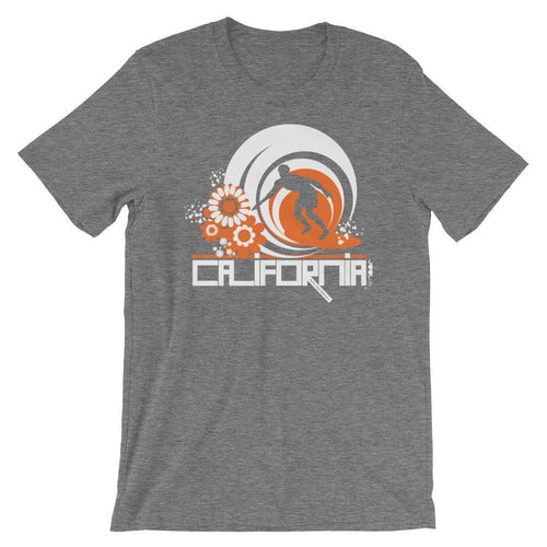 California Ripcurl Flower Power Short-Sleeve Men's T-Shirt T-Shirt Deep Heather / 4XL designed by JOOLcity