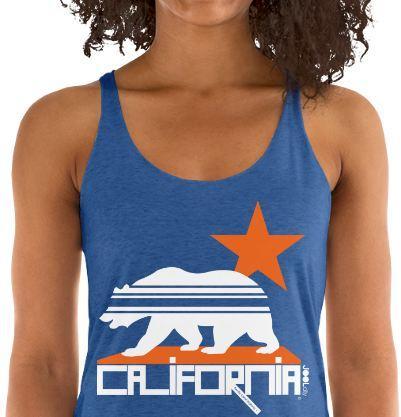 California Stars & Stripes Women's Tank Top