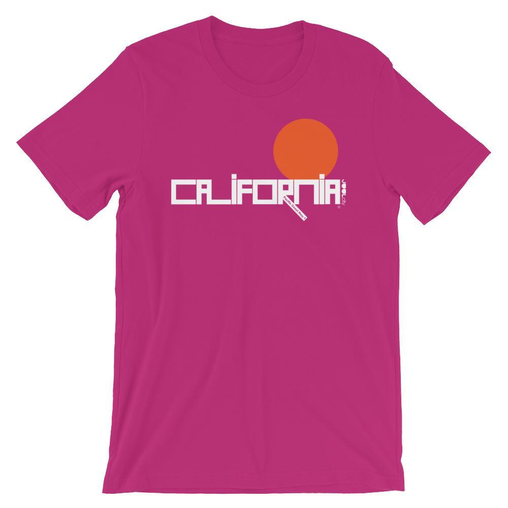 California Sunrise Short-Sleeve Men's T-Shirt T-Shirt Berry / 2XL designed by JOOLcity