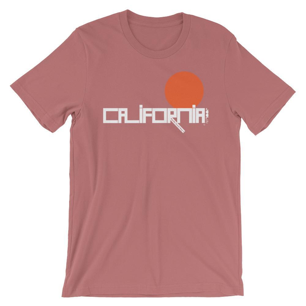 California Sunrise Short-Sleeve Men's T-Shirt T-Shirt Mauve / 2XL designed by JOOLcity