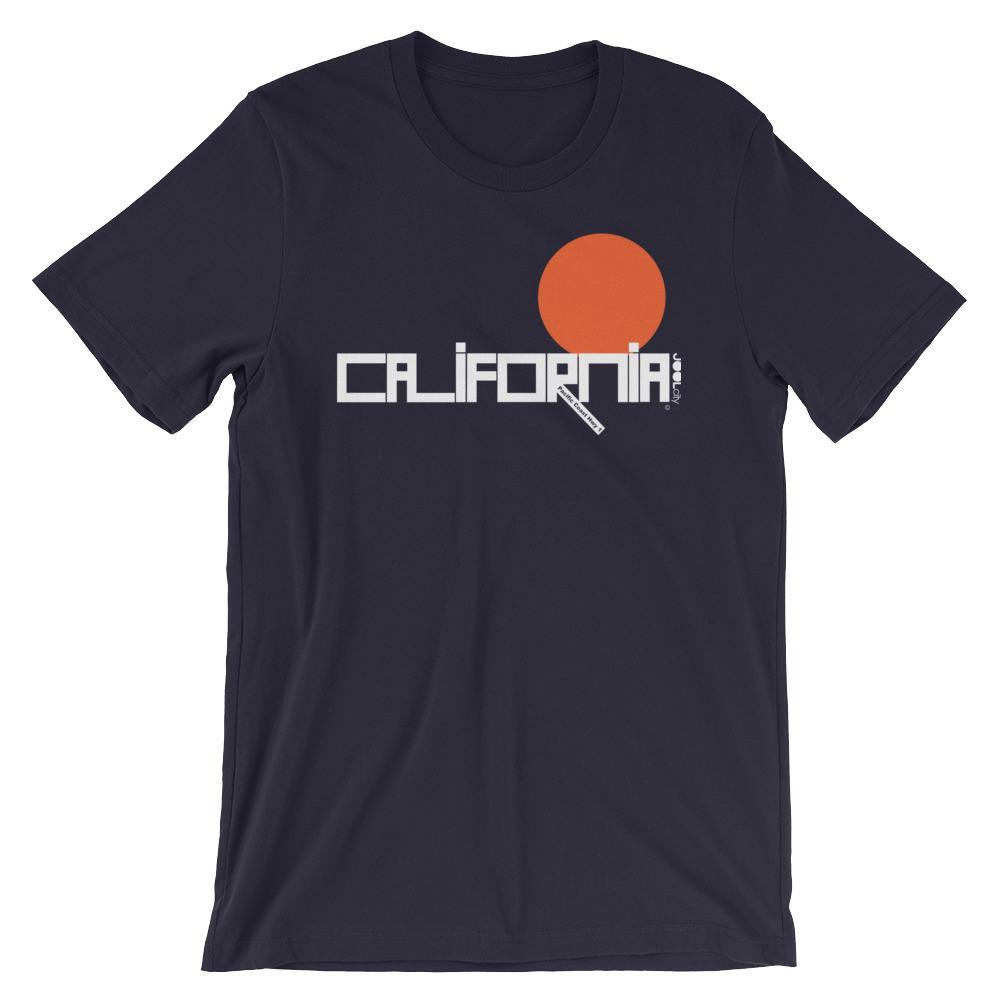 California Sunrise Short-Sleeve Men's T-Shirt T-Shirt Navy / 2XL designed by JOOLcity
