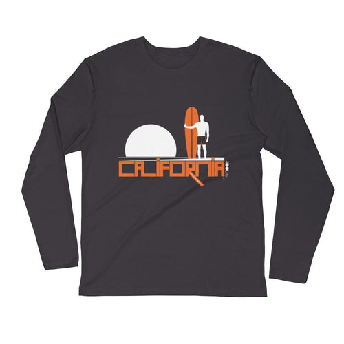 California Surf Silence Long Sleeve Men's T-Shirt T-Shirt 2XL designed by JOOLcity