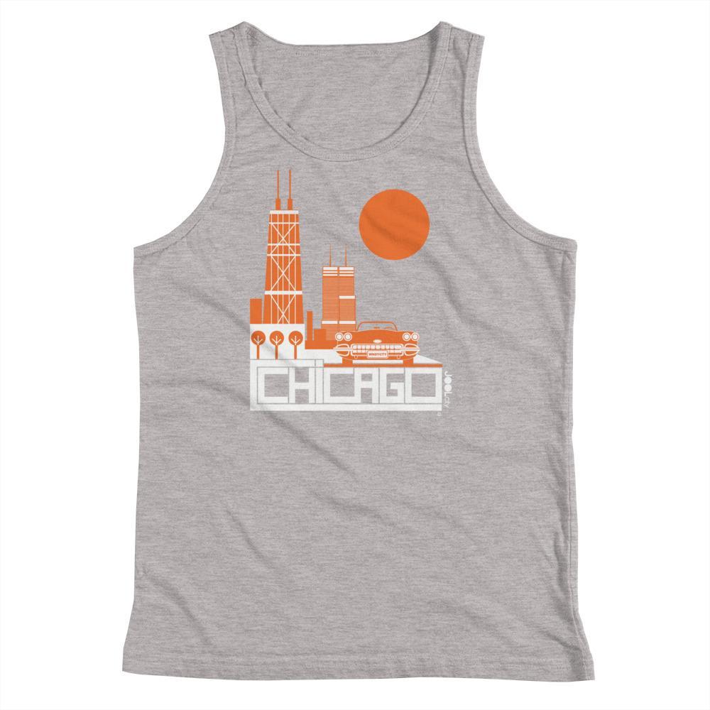 Chicago Downtown Ride Youth Tank Top