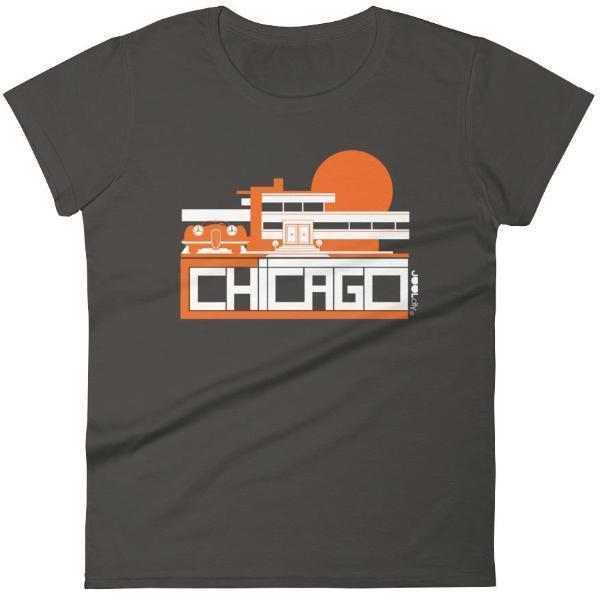 Chicago Mod Prairie Women's Short Sleeve T-shirt T-Shirt Smoke / 2XL designed by JOOLcity